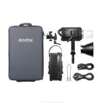 Godox M600D LED Video Light, KNOWLED Vdier Light 740W 5600K 164000LUX CRI 96+ TLCI 97+, Built-in FX Effects for Film Shooting, Portrait, Wedding, Outdoor Shooting, YouTube Videos