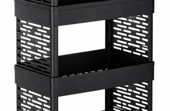 MAXTID 4 Compartments Plastic PP(Black)