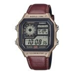 Casio Youth AE-1200WHL-5AVDF Digital Black Dial Unisex (D383)