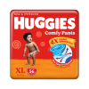 Huggies Comfy Baby Diaper Pants, Upto 50% Faster Absorption – XL(56 Pieces)