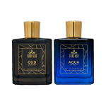 OSCAR Forever Luxury Aqua & Oud Premium Perfume Combo, Strong & Long Lasting Fragrance Eau de Parfum – 200 ml(For Men & Women)
