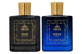 OSCAR Forever Luxury Aqua & Oud Premium Perfume Combo, Strong & Long Lasting Fragrance Eau de Parfum  –  200 ml(For Men & Women)