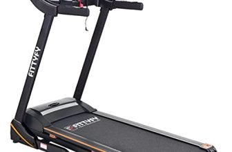 Inalsa Motorized Treadmill For Home(4.0Hp Peak) Fftm 250 Ai-12 Preset Programs,Lcd Panel Semi Automatic | Hydraulic Folding,3 Section Auto Incline,(Free Installation Assistance)|Fittyfy Range