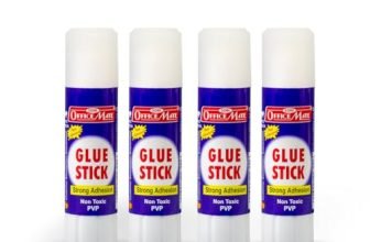 Soni Officemate Glue Stick 8 Gm Pack Of 4-2Set | Strong Hold, Quick-Dry Pvp Adhesive | Child-Safe & Multi-Purpose | Ideal For Diy, School, Office & Craft Use