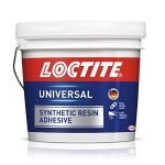Loctite Universal Wood Glue, Power of Single Side Application, Bonds More Sheets with 10% Higher Coverage, compatible with Laminate, Veneer, Plywood, MDF Board, Solid Wood, Fast-Drying Adhesive, 5kg