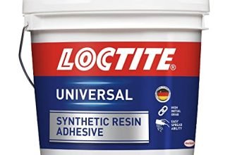 Loctite Universal Wood Glue, Power of Single Side Application, Bonds More Sheets with 10% Higher Coverage, compatible with Laminate, Veneer, Plywood, MDF Board, Solid Wood, Fast-Drying Adhesive, 5kg