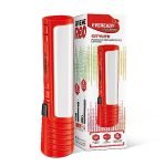 Eveready CITYLITE Multipurpose Emergency Rechargeable Lantern|HL50|2W Torch & 3W Lantern|Micro USB Fast Charging|Overcharge Protection|Powered by 3.7V Li-Ion Battery|Red, Blue & Green, LED, 220 Lumen
