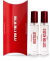 BLA BLI BLU Hustler & Cotton Kisses Unisex Perfume Combo|15mlX2|Long Lasting Fragrance(2 Items in the set)