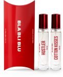 BLA BLI BLU Hustler & Cotton Kisses Unisex Perfume Combo|15mlX2|Long Lasting Fragrance(2 Items in the set)