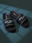 Pepe Jeans Men Slides(Black , 10)