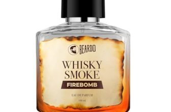 Beardo Whisky Smoke Firebomb Perfume For Man, 100Ml | Spicy, Woody Scent | Eau De Parfum | Perfume For Men| Long Lasting Fragrance | Date Night Perfume | Premium Fragrance | Gift For Men | Husband | Boyfriend