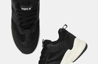 HRX by Hrithik Roshan Walking Shoes For Men(Black , 6)