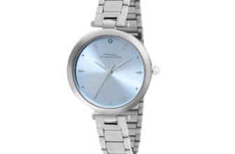 French Connection Analog Blue Dial Women’s Stainless Steel Watch-Fcn0103Sm