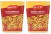 Bikano Teekha Mixture | Spicy Indian Namkeen Snack | Crunchy Mix with Peanuts, Corn Flakes & Spices | Perfect Tea-Time Snack (Spicy Mixture) – 800g (Pack of 2)