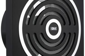 Gm Fresho Pro Interio Ventilation Fan 150Mm Af -Matt Black