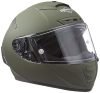 Steelbird Hi-Gn SA-2 AERONAUTICS MATT B.GREEN WITH PLAIN VISOR 580MM