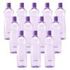 MILTON Pacific 1000 Water Bottle 1 Litre each, set of 12, Purple I PET Food Grade I BPA Free, Leak Proof I Wide Mouth, Easy To Clean I Fridge Bottles for Home, Office, Gym