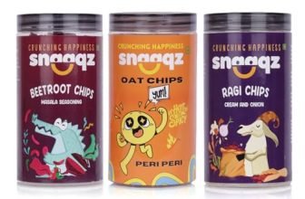 Snaaqz Supergrain Chips Combo (Beetroot Masala, Peri Peri Oat & Ragi Masala) | Pack Of 3 (150G Each) | Crispy & Healthy Chips, High Protein, Gluten Free, Vegan, Low Calorie, No Palm Oil