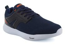 SPARX Mens Sm-500 Navy Blue Neon Orange Running Shoe – 9 UK (SM-500)