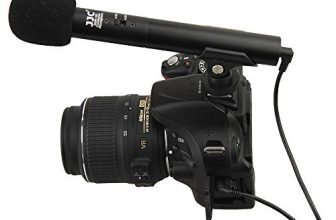 JJC SGM-185II DSLR/Video Mini Shotgun Auxiliary Unidirectional Microphone for Camera Camcorder with 3.5 Mm Mic Jack (Black)