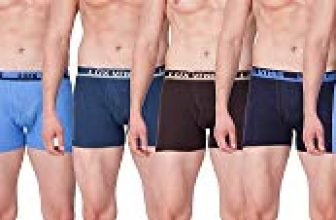 LUX VENUS Multicolor Trunks 100% Cotton Men’s (Colors & Print May Vary) (Pack of 10, 85 cm)