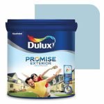 Dulux Promise Exterior Emulsion Paint (10L, Blue Hydrangea)Ideal for exterior wall paint, smooth finish, anti-peel & anti-crack, perfect for dry to moderate climates, 3-year warranty