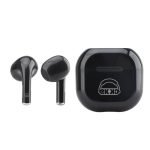 EKKO Earbeats T02 Truly Wireless in-Ear Earbuds with 10 Hours Playback Time, 10 MM Drivers, Quick Charging, Mass Bass (Black)