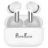 PunnkFunnk FusionBeatX Pro Wireless Earbuds 42H Playtime, 45ms Low Latency, 13mm Bass Drivers, Zen ENC Mic, IPX5 Water-Resistant, Bluetooth 5.3, Type-C Fast Charging, Touch Control(White)