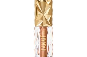 Lakme Be-jewel Satin Eye Tint |One-Step Liquid Eyeshadow | Air light Mousse Texture Waterproof – 08 Goddess 4.5ml
