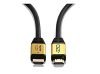 C & E 10 FT(3M) High Speed Ultra 4K HDMI Cable with Ethernet Gold (10 Feet/3 Meters) Supports 4Kx2K@60HZ, 18 Gbps – 24 AWG – 3D / ARC/CEC/HDCP 2.2 / CL3 – Xbox PS4 PC HDTV
