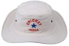 Zacharias Men’s Cotton Umpire Hat Cricket-India (White; Free Size)
