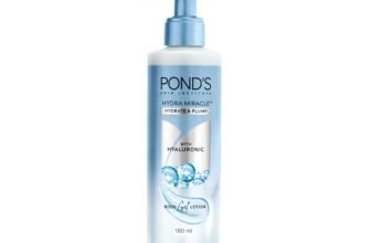 Pond’S Hydra Miracle Hydrating Gel Body Lotion | Gives Hydrated Plump Skin| Hyaluronic Acid & Vitamin E & Niacinamide Infused Quick Absorbing Non-Sticky Gel Moisturizer, 180Ml