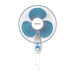Bajaj Frore Neo 400 Mm Wall Mount Fan | Wall Fan For Kitchen & Home | Smooth Oscillation | 100% Copper Motor | High Air Delivery | 3-Speed Control | Rust Free | 2-Yrs Warranty 【Blue】