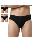 Levi’s Men’s Cotton BRIEF (Pack of 3) (PR82846_Black, Black, Black_X-Large_Black,Black,Black_XL)