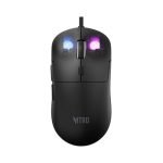 Acer Nitro 7 Wired Gaming Mouse | 7-Button Rgb Lighting | 1200–12400 Dpi Sensor | 1000Hz Polling Rate | 1.5M Paracord Cable | 50M Click Switches | Lightweight 79G | Pc/Laptop Compatible – Black