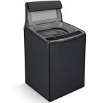 Robustt Top Load Fully Automatic Washing Machine Cover For 6 Kg, 6.5 Kg, 7Kg & 7.5 Kg (Grey) | Waterproof & Dustproof Polyester Fabric With Zipper | Protection Cover | 59 X 59 X 86 Cms
