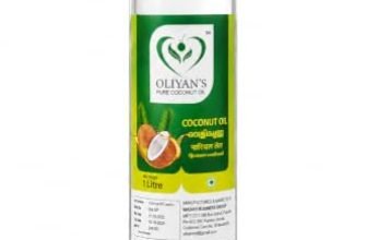 Oliyan’S Pure Coconut Oil | 1 Liter | 100% Pure & Natural | Pure And Fresh Fragrance | Organic Coconut Oil For Cooking, Skin, And Hair – Versatile, Natural, And Nourishing