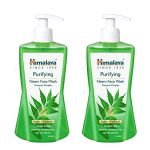 Himalaya Purifying Neem Face Wash 400Ml (Pack Of 2)