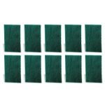 Sparkmate By Crystal Nylon Green Scrub Pad (Pack Of 10)