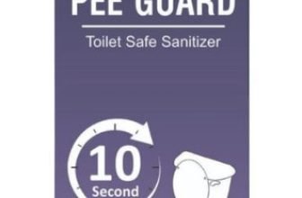 Dermease Pee Guard Toilet Safe Sanitizer Spray Protect 99.9% From Germs Travel Friendly Lavender Spray Toilet Cleaner(150 Ml)