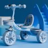 Lifelong Kids Tricycle with Eva Wheels, Bell and Storage Basket/Baby Trike/Age Group 2 Year to 5years/ Blue & Grey (LLKTC16)