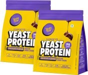 Yogabar Fermented Yeast Protein Powder|26G Protein|Complete Protein Supplement|Pdcass 1 Yeast Protein(1000 G, Chocolate)