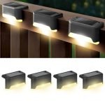 Embox Solar Light Outdoor Home Garden Waterproof Stair Deck Pool Patio Fence Gate Yard Floor Step Railing Window Balcony Sunlight Pathway