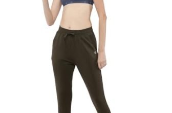 Softline Active Womens Cotton Blend Jogger | Breathable | Stretchable | Sporty Look | Pack Of 1