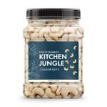 kitchen Jungle Whole Cashew/Kaju Nuts 500 GM Pack | Whole Crunchy Cashew Nuts | Premium Kaju | Rich in Protein | Rich in Fibre | Dry Fruit | Festive Snacking