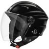STUDDS RAY Super Open FACE Helmet Motorbike Helmet(Black)