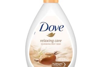 Dove Relaxing Shea Butter Body Wash With Vanilla For Soft Skin, Soothing Scent, 1L