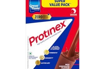 Protinex Rich Chocolate, 1 Kg | Get 40% daily protein requirement for strong muscles when prepared with 200ml milk | High Protein | Zero Added Sugar | Nutritional Drink for Men and Women