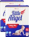 Little Angel Easy Dry Pull-up Diaper Pants with 12 hrs Absorption Extra Large (XL) Size, Pack of 2,13-16 Kgs – XL (108 Pieces)