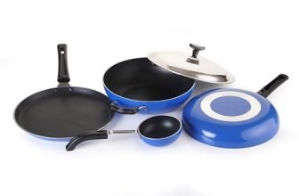 Crystal Eco 5 Pcs Nonstick Set-Royal Blue